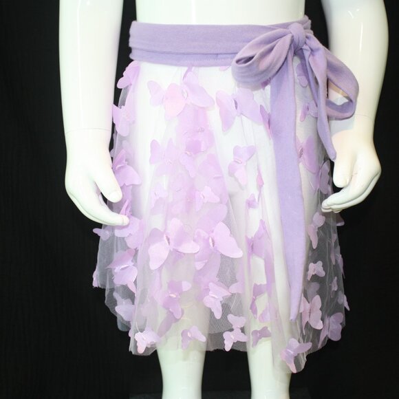 Lavender Butterfly Ballet Skirt | Hand Crafted - Picture 6 of 6